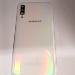 Заден капак за Samsung Galaxy A50 бял употребяван