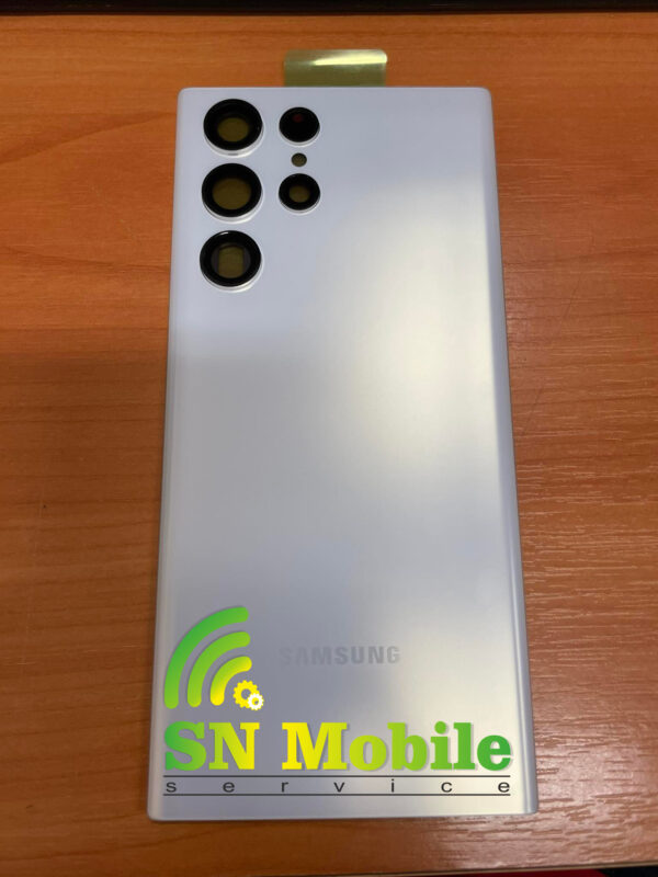 Заден капак за Samsung Galaxy S22 Ultra 5G White HQ