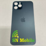 Заден капак за iPhone 12 Pro Blue BIG HOLE