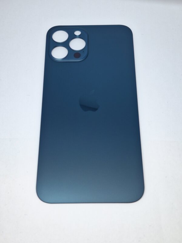 Заден капак за iPhone 12 Pro Max blue BIG HOLE
