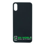 Заден капак за iPhone XS black Big Hole OEM