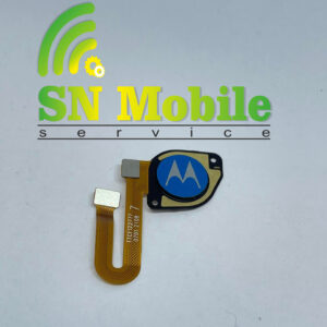 Лентов кабел пръстов отпечатък за Motorola E7i Power blue употребяван