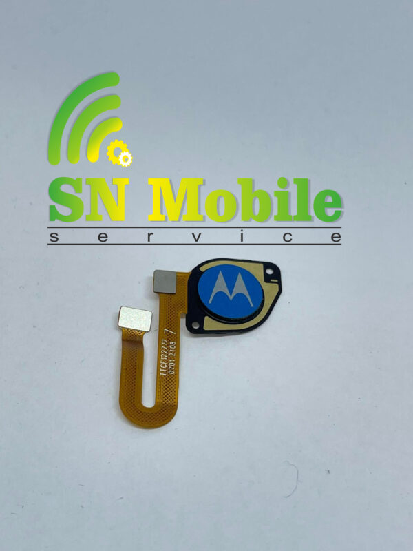 Лентов кабел пръстов отпечатък за Motorola E7i Power blue употребяван