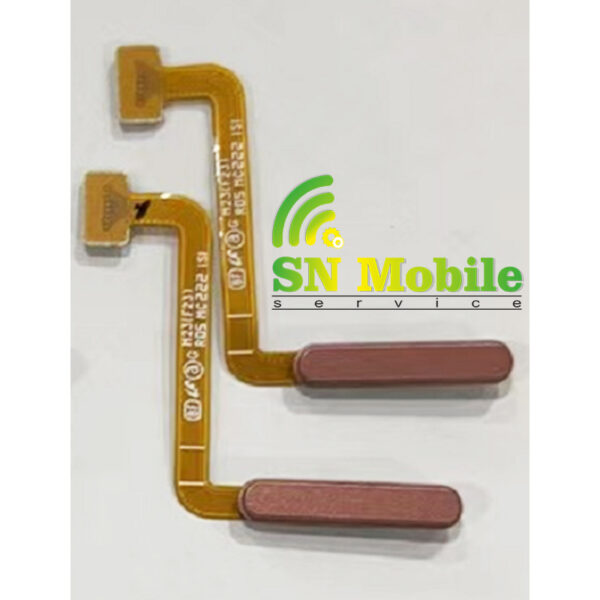 Лентов кабел пръстов отпечатък за Samsung Galaxy M23 5G M236 Brown