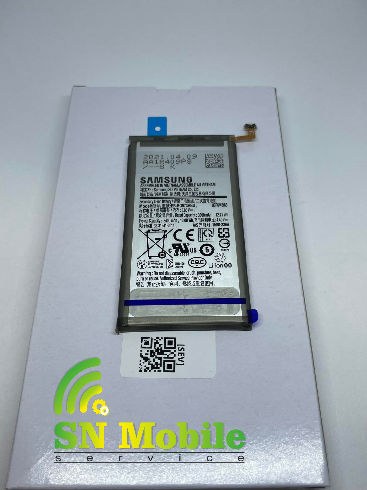Оригинална батерия за Samsung Galaxy S10 EB-BG973ABU
