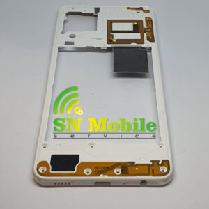 Средна рамка за Samsung A22 4G бяла