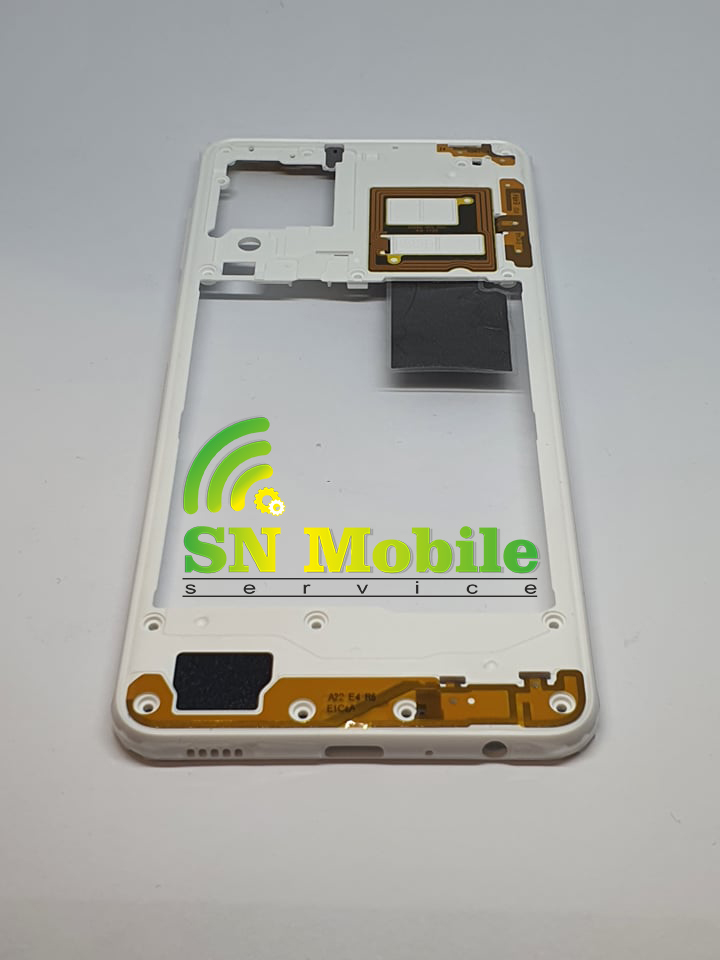 Средна рамка за Samsung A22 4G бяла