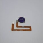 Лентов кабел пръстов отпечатък за Motorola One Macro лилав употребяван