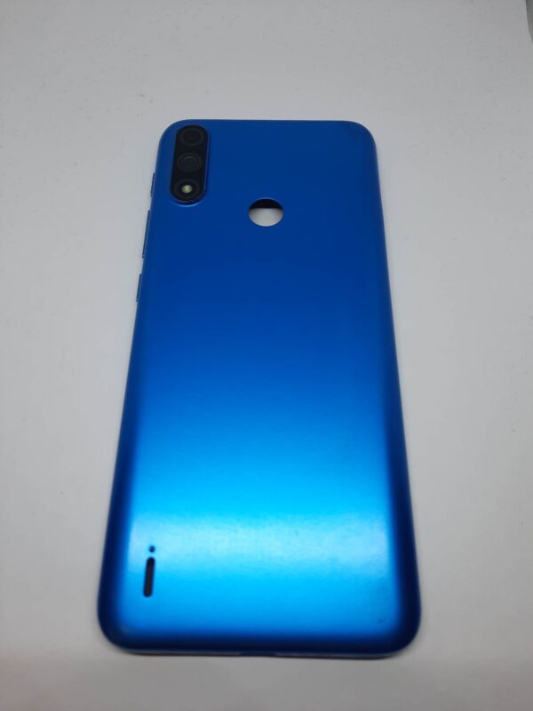 Заден капак за Motorola E7 Plus син