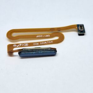 Лентов кабел пръстов отпечатък за Samsung A12/A12 Nacho/A12s A127/M12 син употребяван