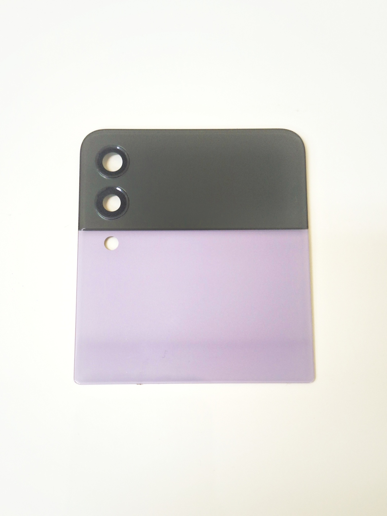 Оригинален заден капак за Samsung Z Flip 3 5G F711 purple употребяван горен