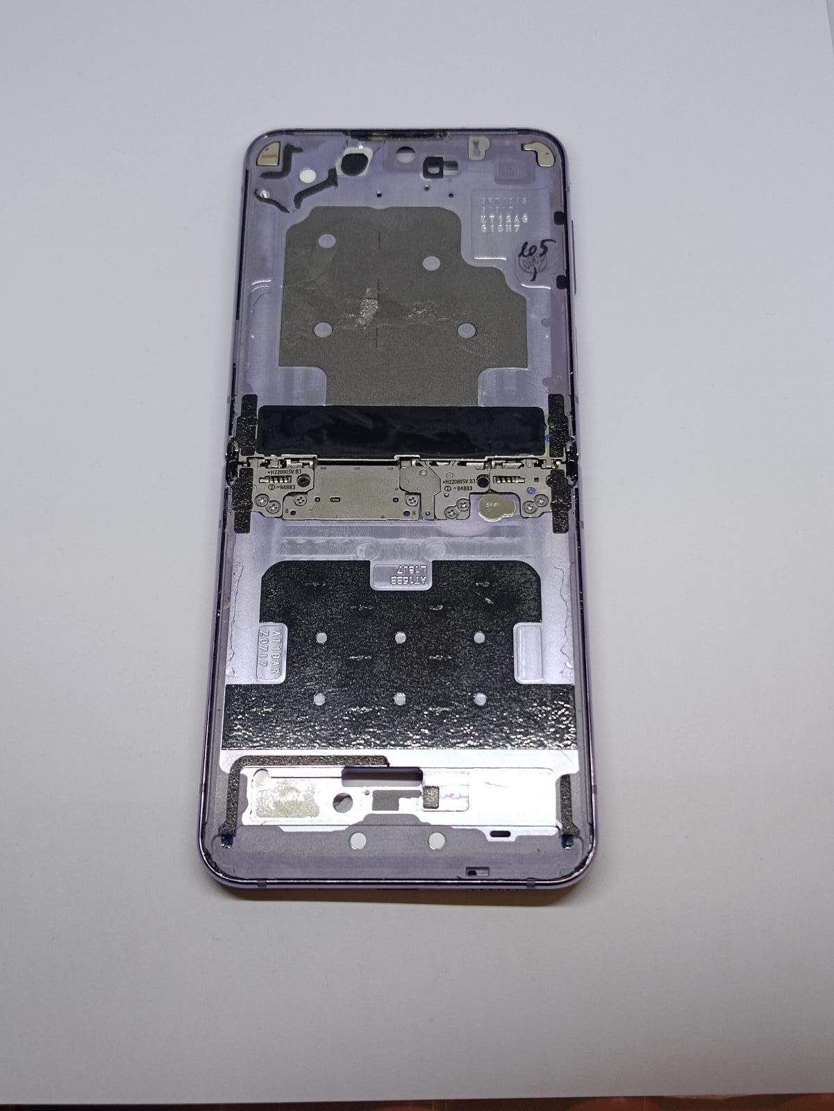 Рамка за дисплея за Samsung Galaxy Z Flip 4 5G F721 purple употребявана 2